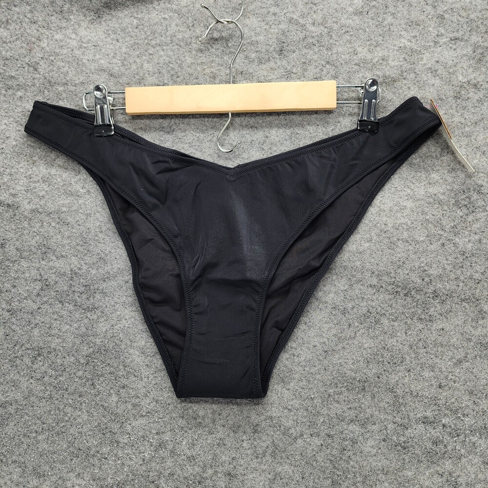 PINK Victoria Secret Bikini Bottom Womens XXL V Front Itsy Black